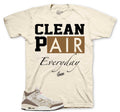 Retro 3 Laser Palomino Clean Pair Shirt