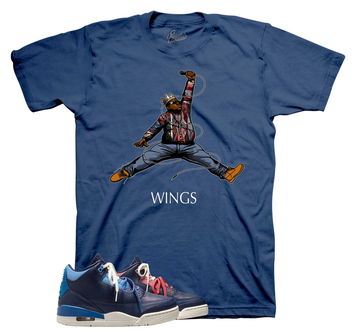 Retro 3 Sports Renaissance Fly Big Shirt