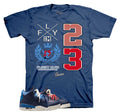 Retro 3 Sports Renaissance Flight Crest Shirt