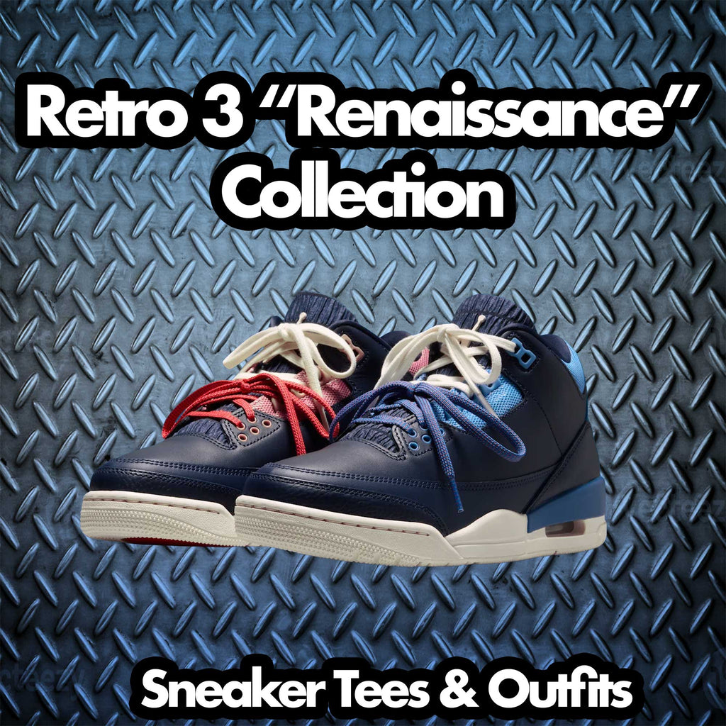 Retro 3 Sports Renaissance Clean Pair Shirt