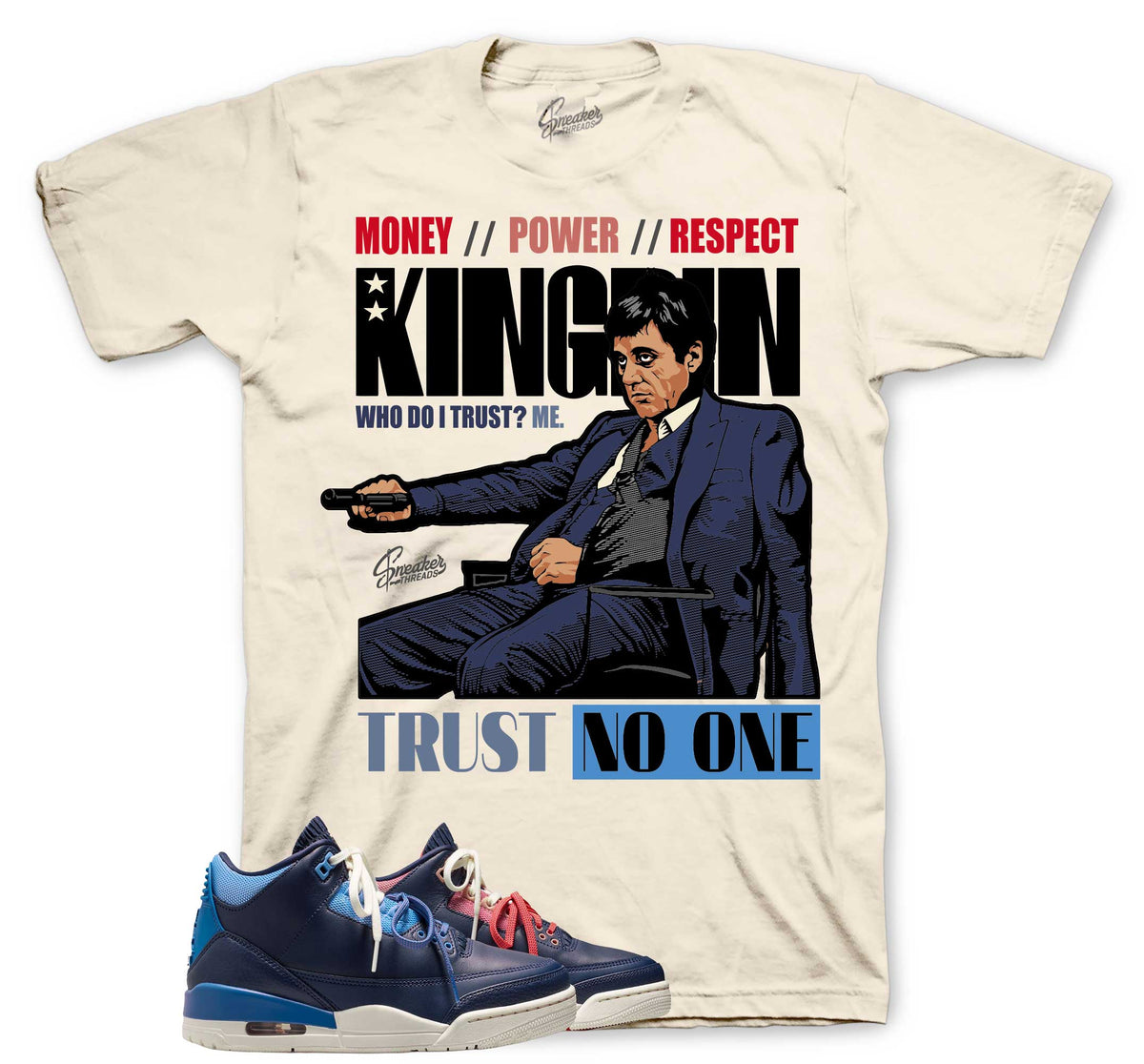 Retro 3 Sports Renaissance Trust Issues Shirt