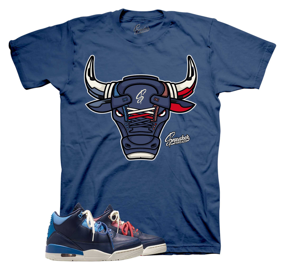 Retro 3 Sports Renaissance War Bully Shirt