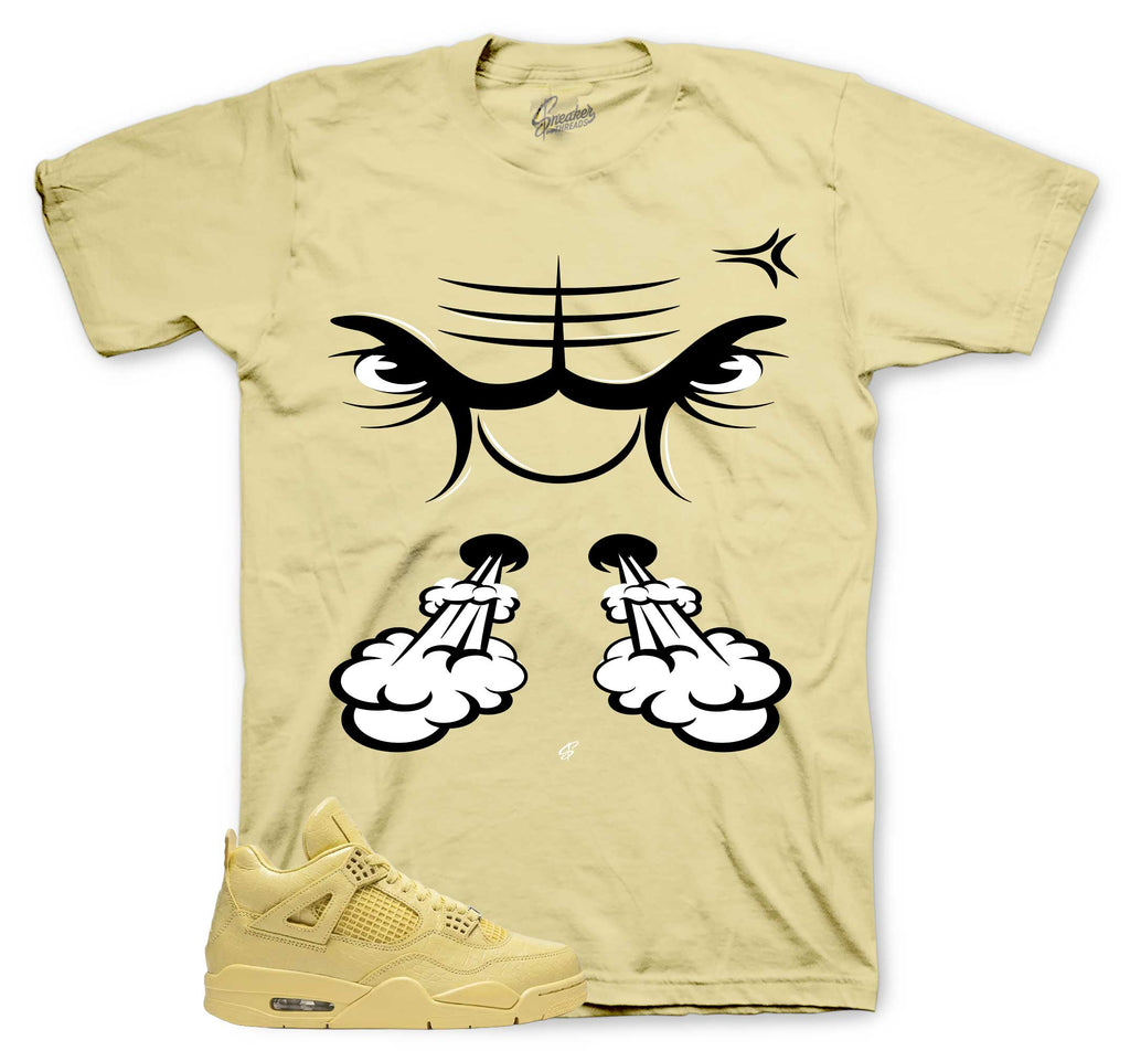 Raging Face Graphic T-Shirt | Matches Jordan 1 Amazonas Lemonade