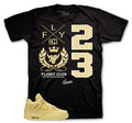 Flight Crest Graphic T-Shirt | Matches Jordan 1 Amazonas Lemonade