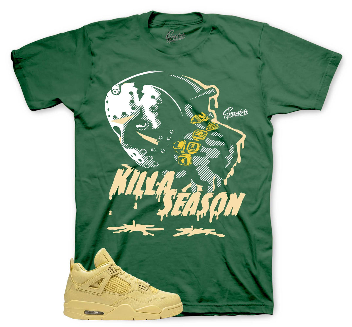 Killa Season Graphic T-Shirt | Matches Jordan 1 Amazonas Lemonade