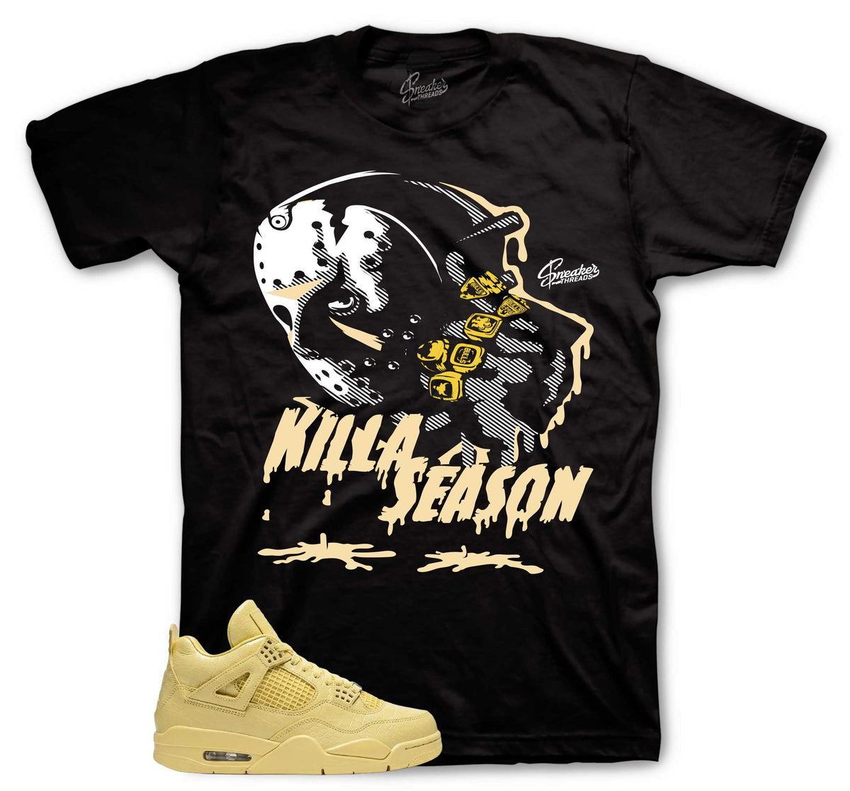 Killa Season Graphic T-Shirt | Matches Jordan 1 Amazonas Lemonade
