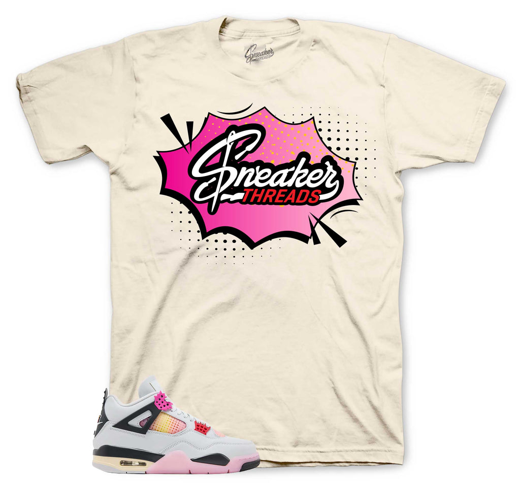 Retro 4 Comic Sneaker Threads Shirt
