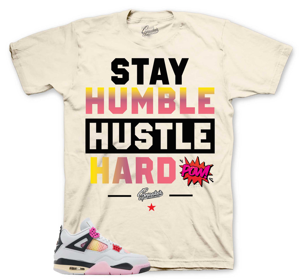 Retro 4 Comic Stay Humble Shirt
