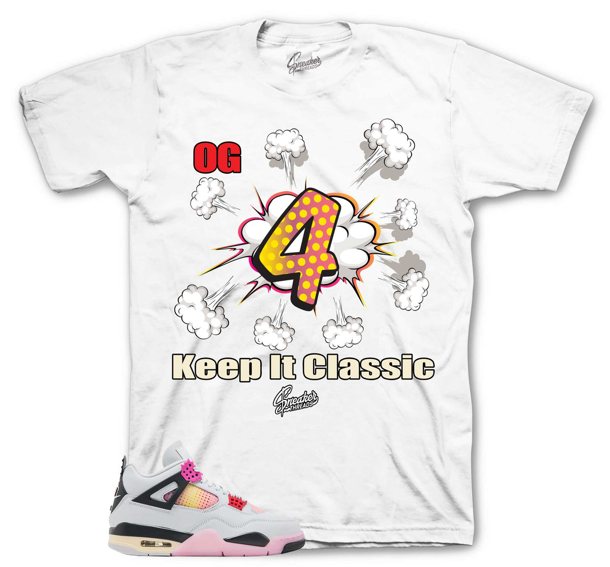 Retro 4 Comic Keep It Classic Shirt