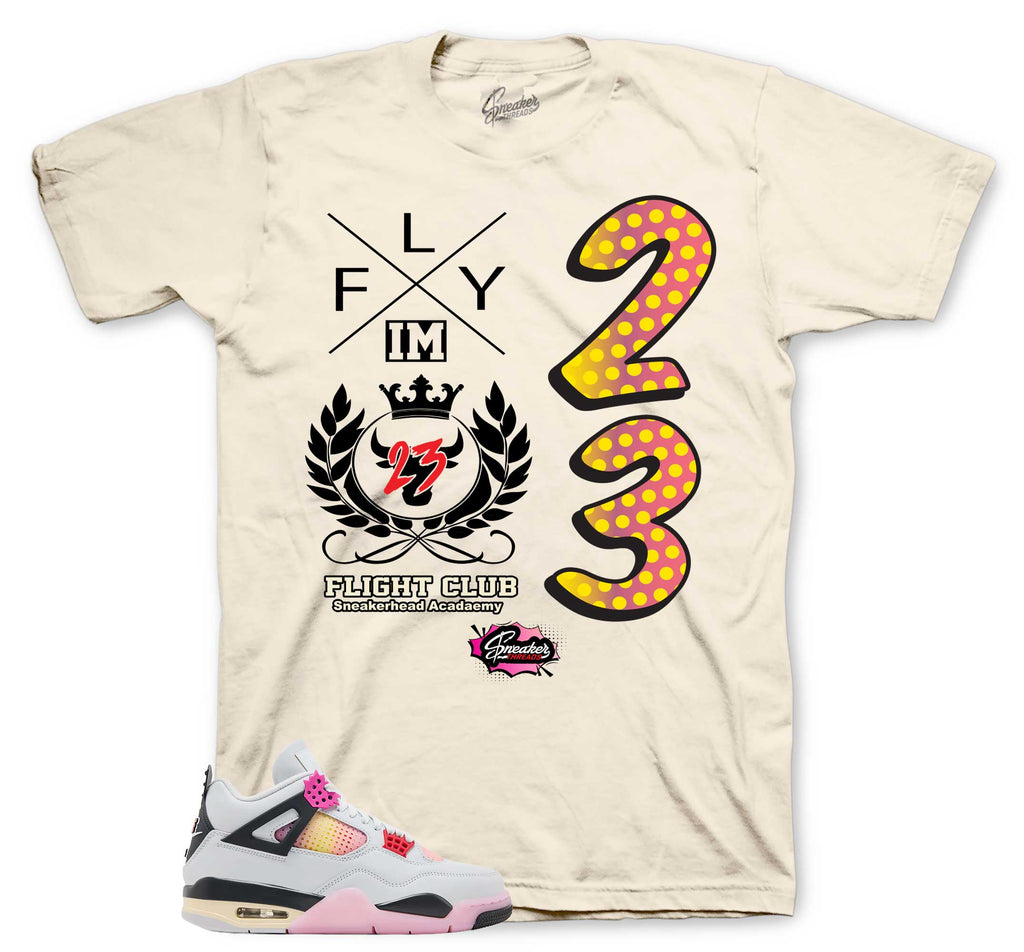 Retro 4 Comic Flight Crest Shirt