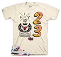 Retro 4 Comic Flight Crest Shirt