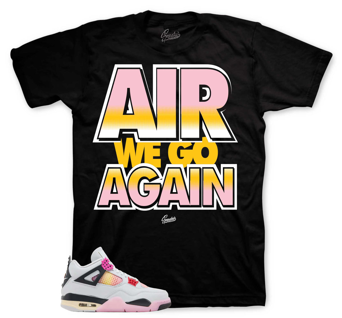 Retro 4 Comic Air We go Shirt