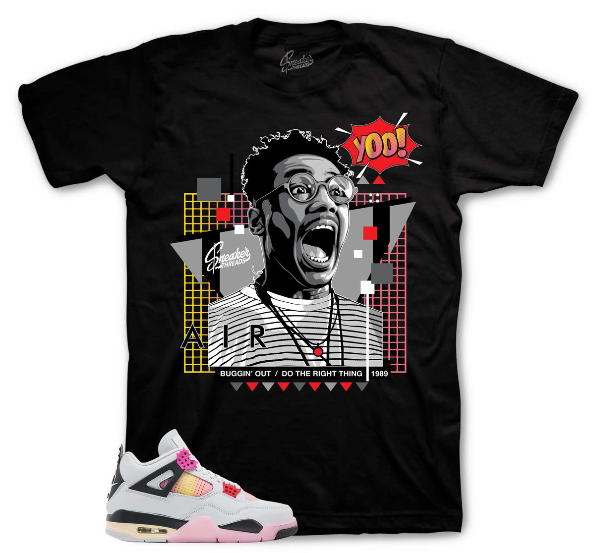 Retro 4 Comic Buggin Out Shirt
