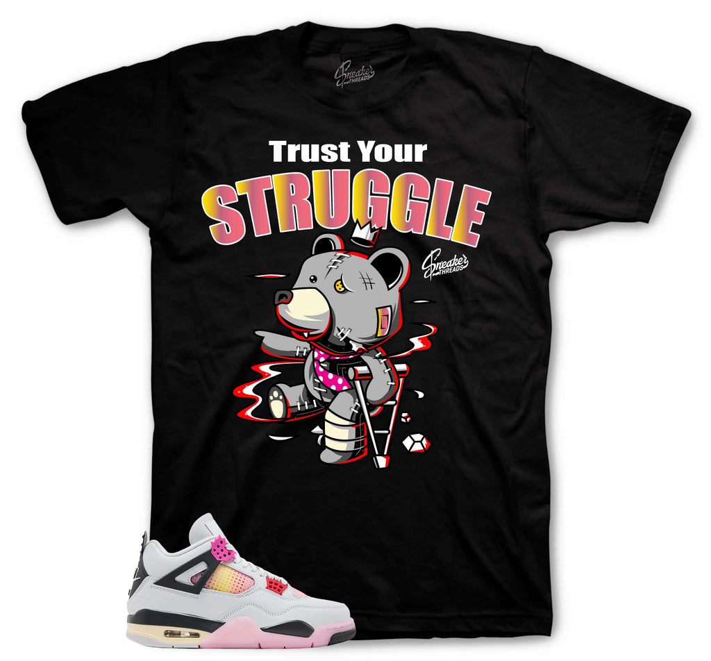 Retro 4 Comic Trust Your Struggle Shirt