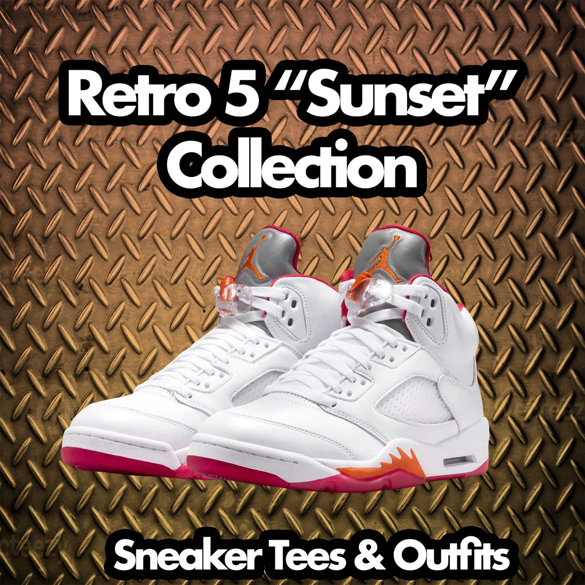 Clean Pair Graphic T-Shirt | Jordan 5 Sunset