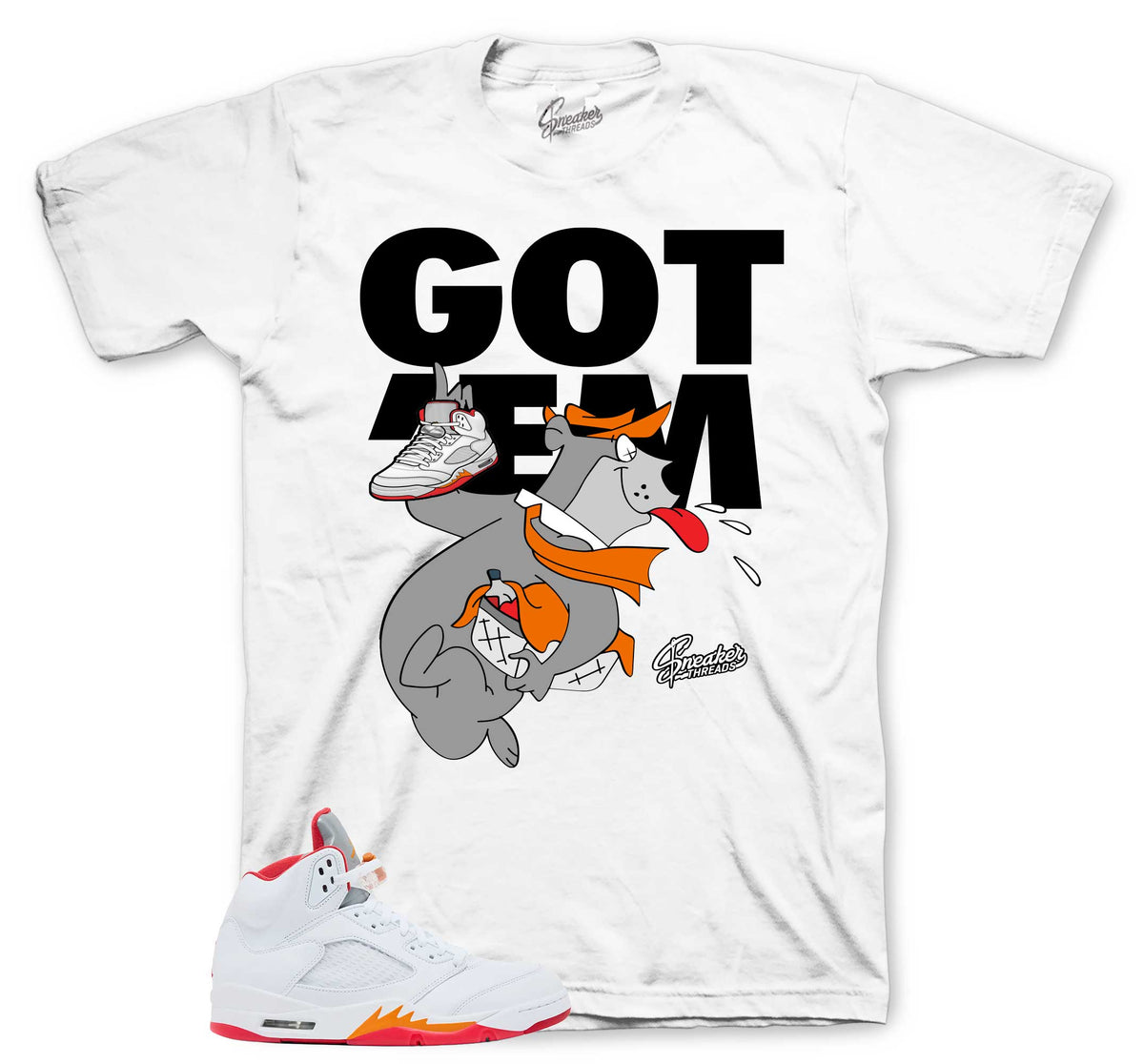 Finessed Graphic T-Shirt | Jordan 5 Sunset
