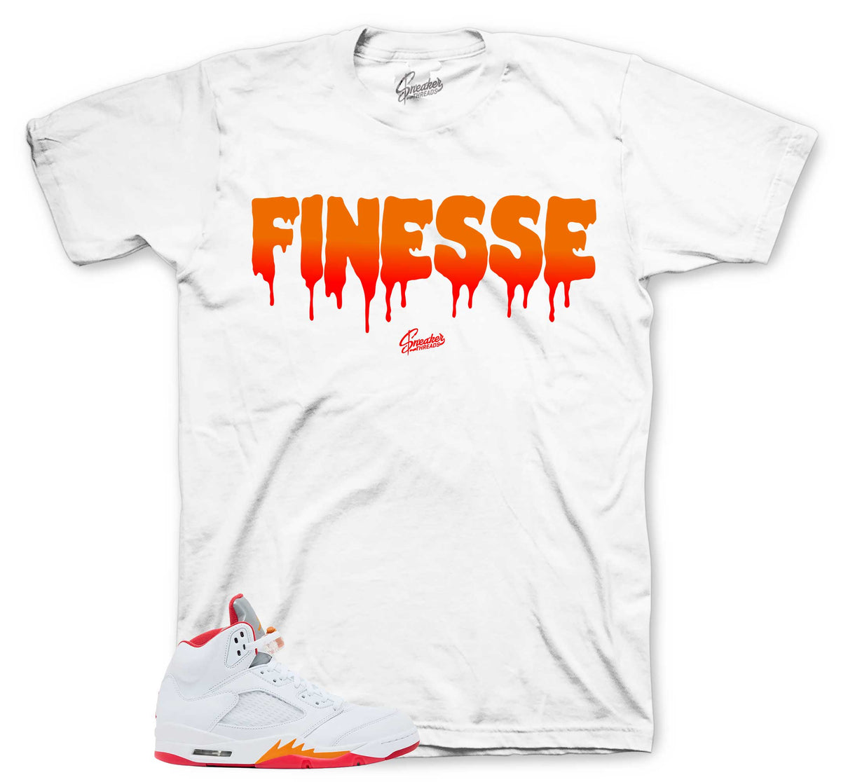 Finesse Graphic T-Shirt | Jordan 5 Sunset