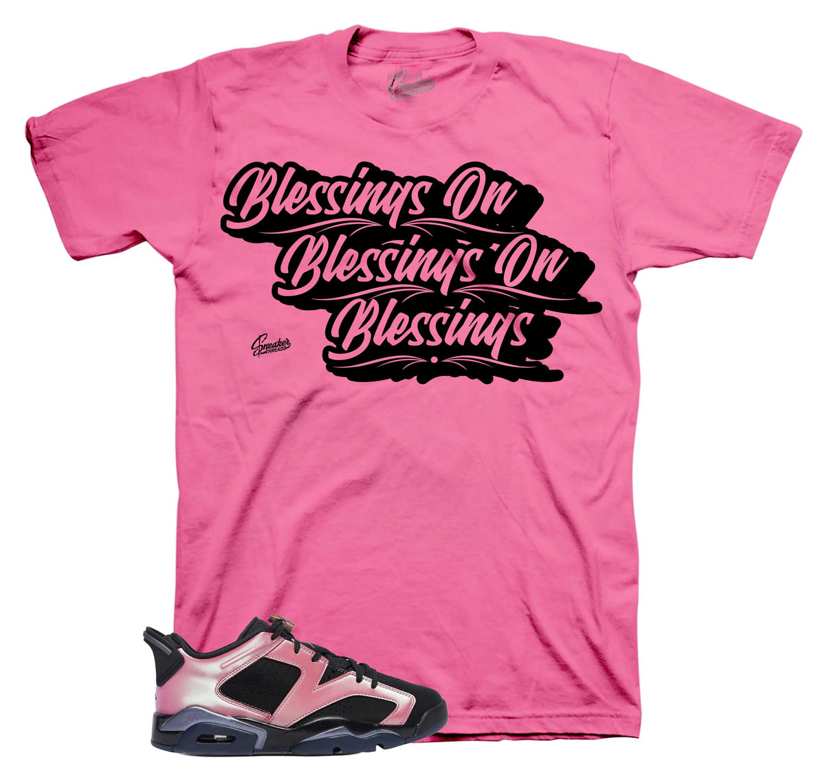 Retro 6 Low Desert Berry Blessings Shirt