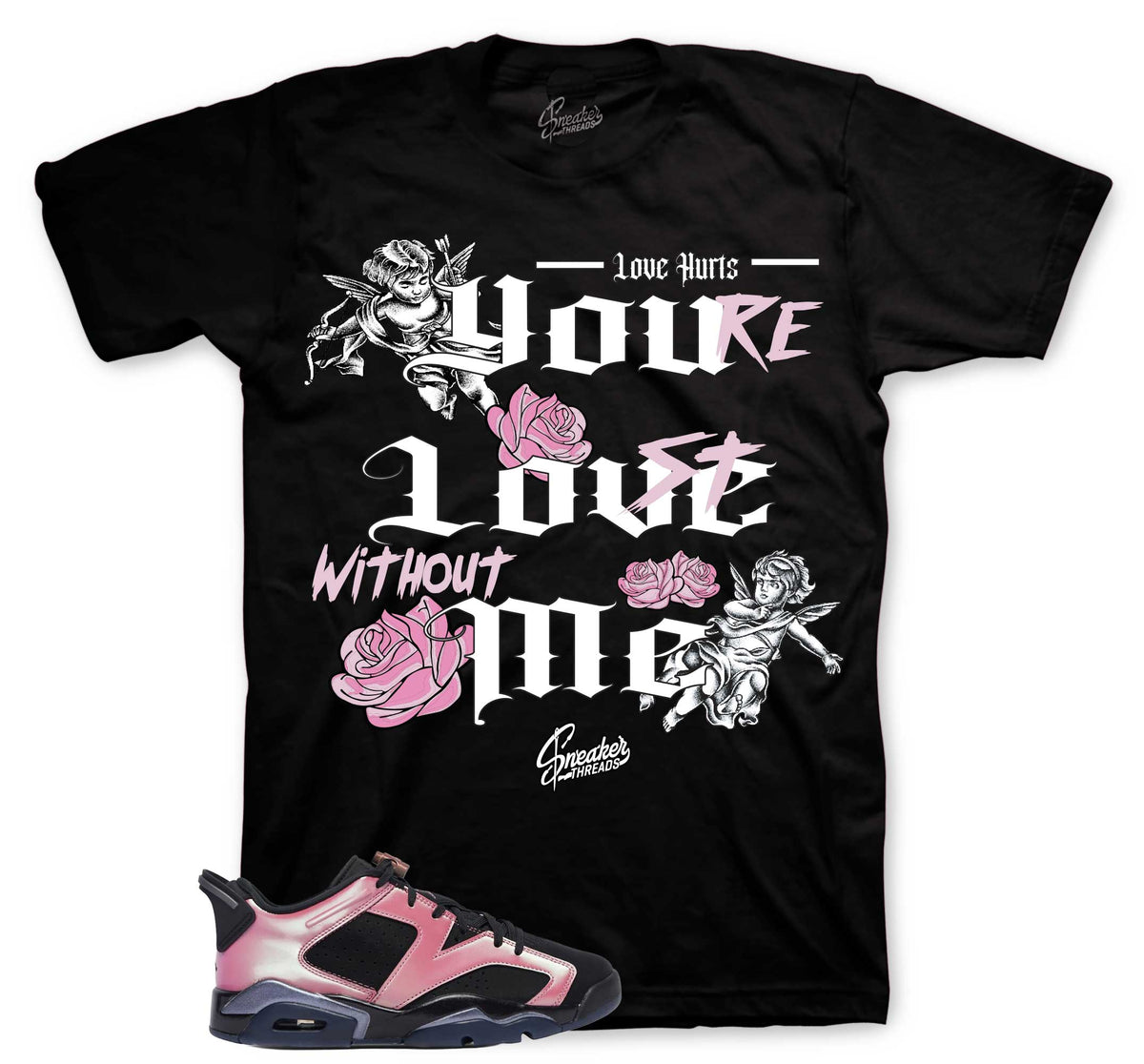Retro 6 Low Desert Berry Lost Shirt
