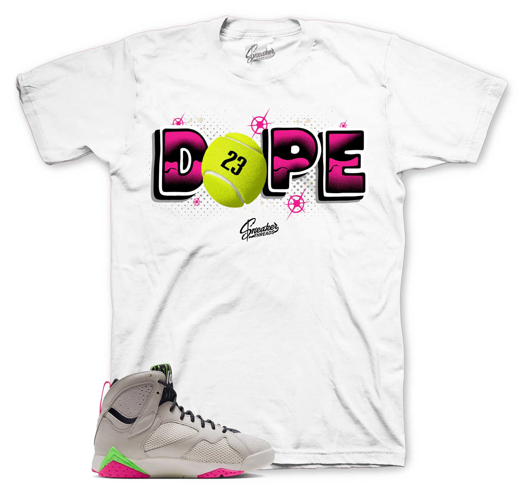 Retro 7 Tennis Day Dope Shirt
