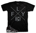 Retro 8 Chrome I'm Fly Shirt