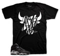 Retro 8 Chrome Bully Shirt