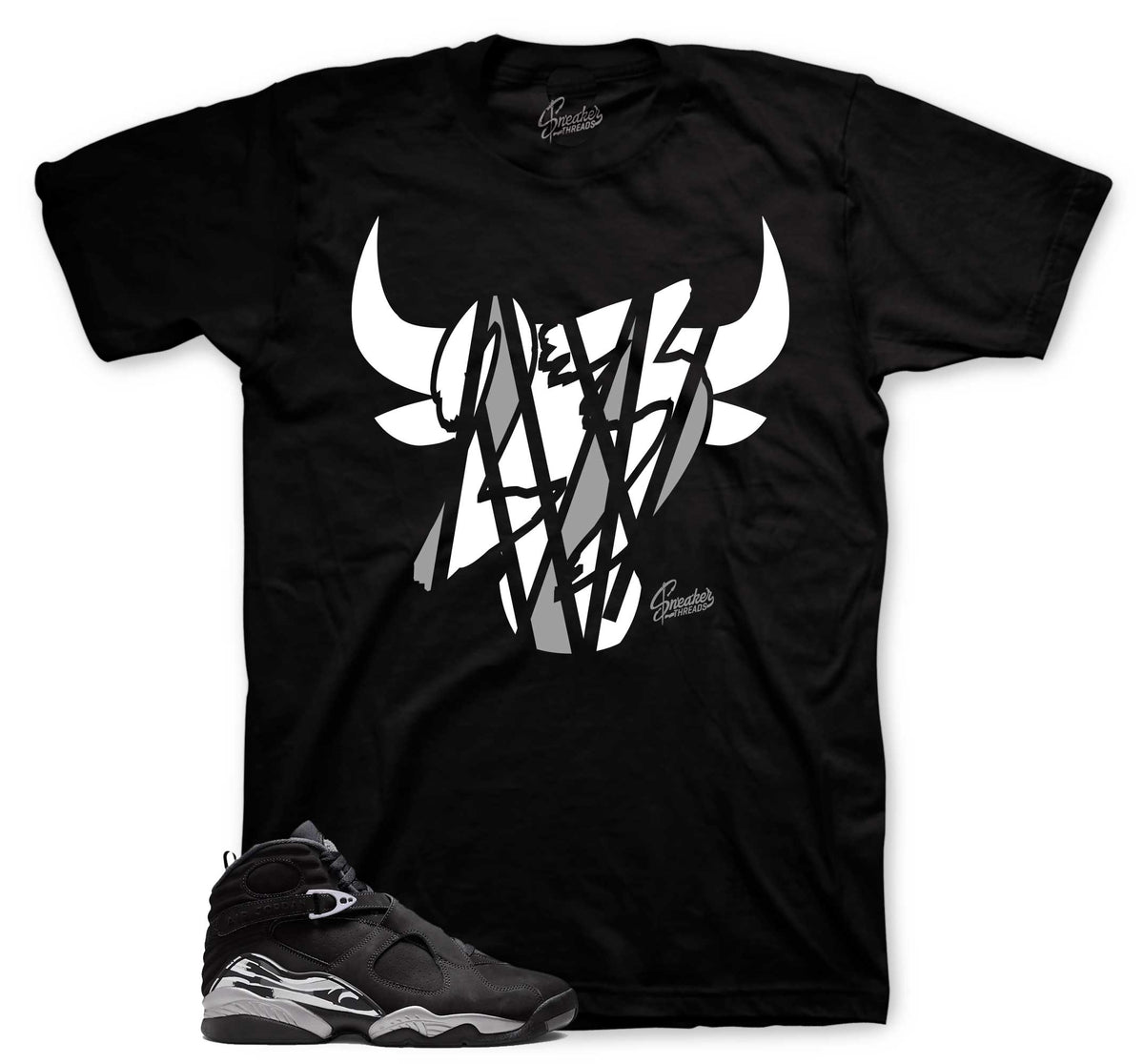 Retro 8 Chrome Bully Shirt