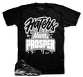Retro 8 Chrome Haters Never Prosper Shirt