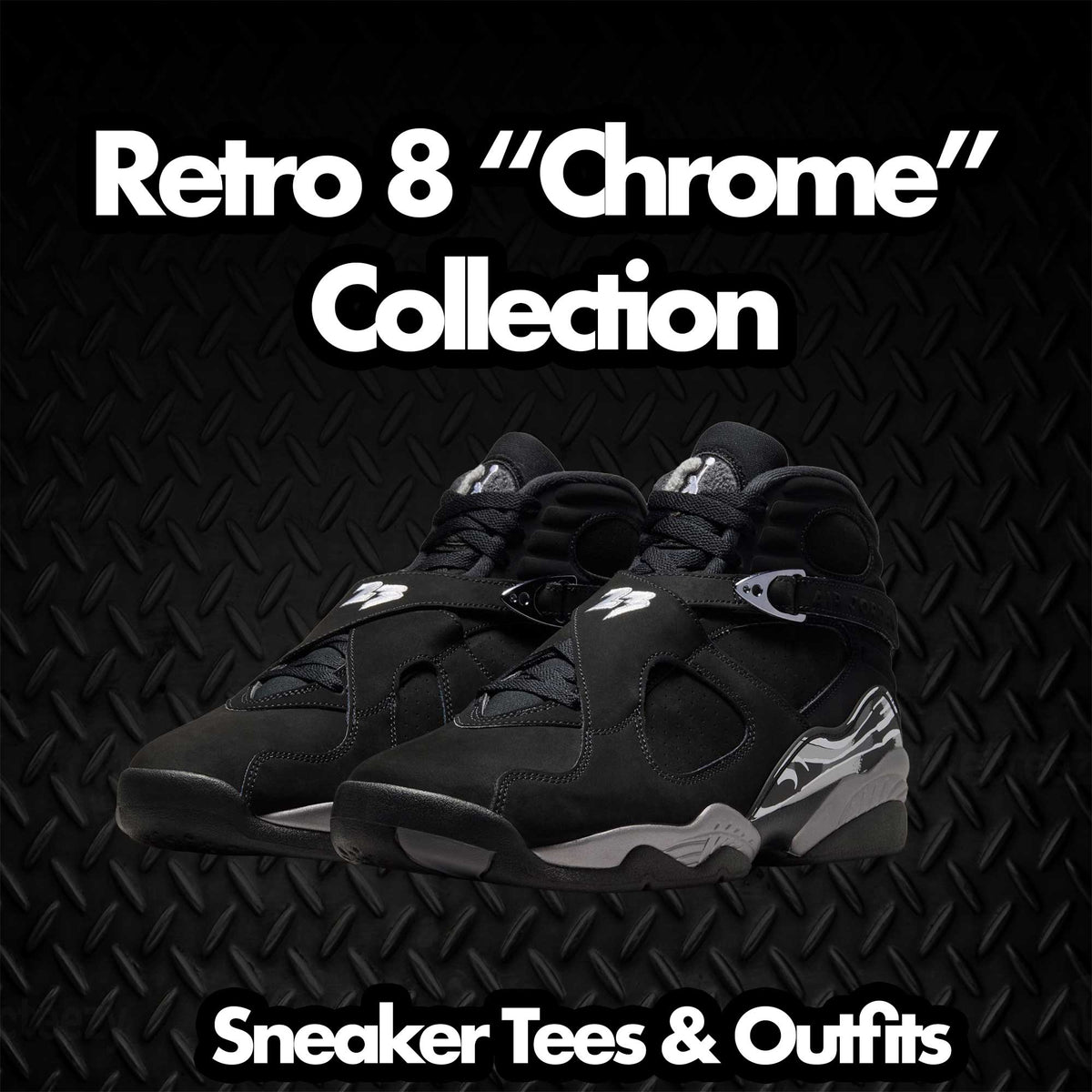 Retro 8 Chrome Pres Shirt