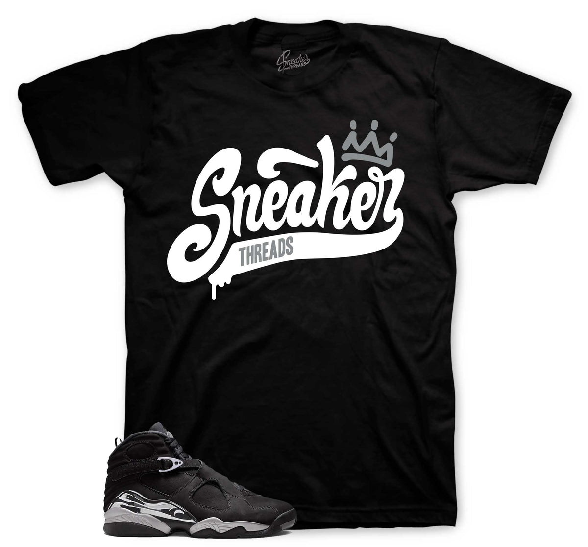Retro 8 Chrome Sneaker Threads Shirt