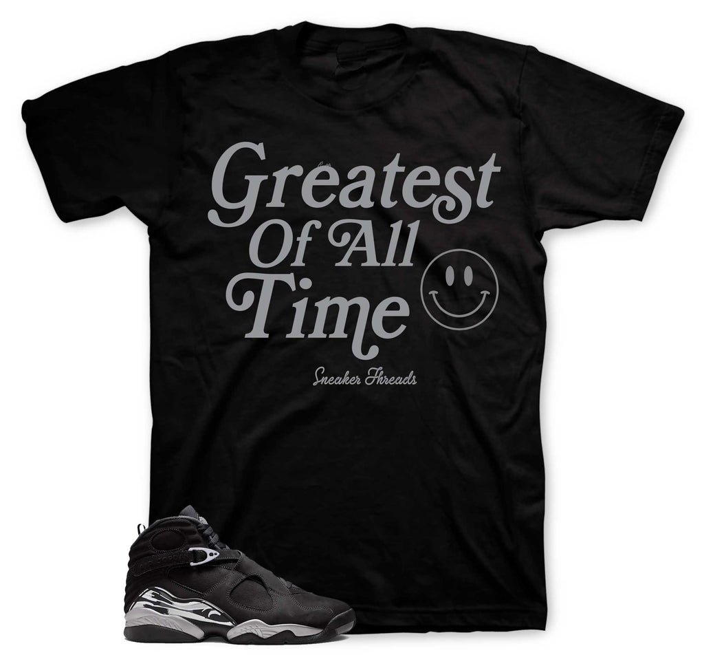 Retro 8 Chrome Goat Shirt