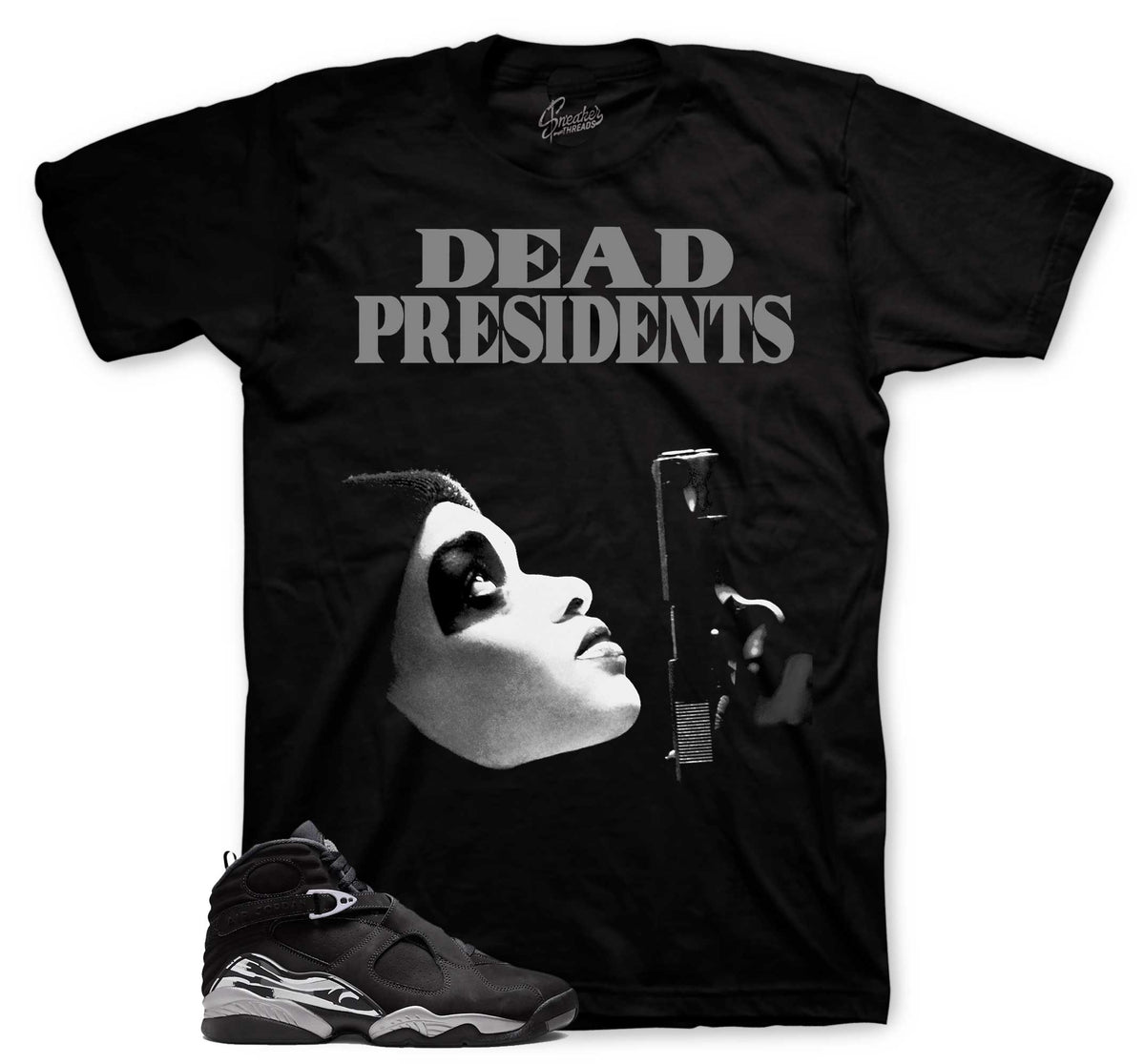 Retro 8 Chrome Pres Shirt