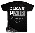 Retro 8 Chrome Clean Pair Shirt