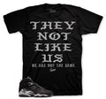 Retro 8 Chrome Not Like Us Shirt