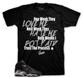 Retro 8 Chrome Trust The Process Shirt