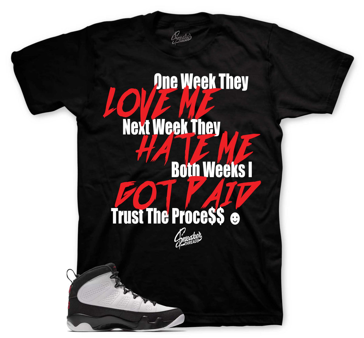 Retro 9 OG Trust The Process Shirt