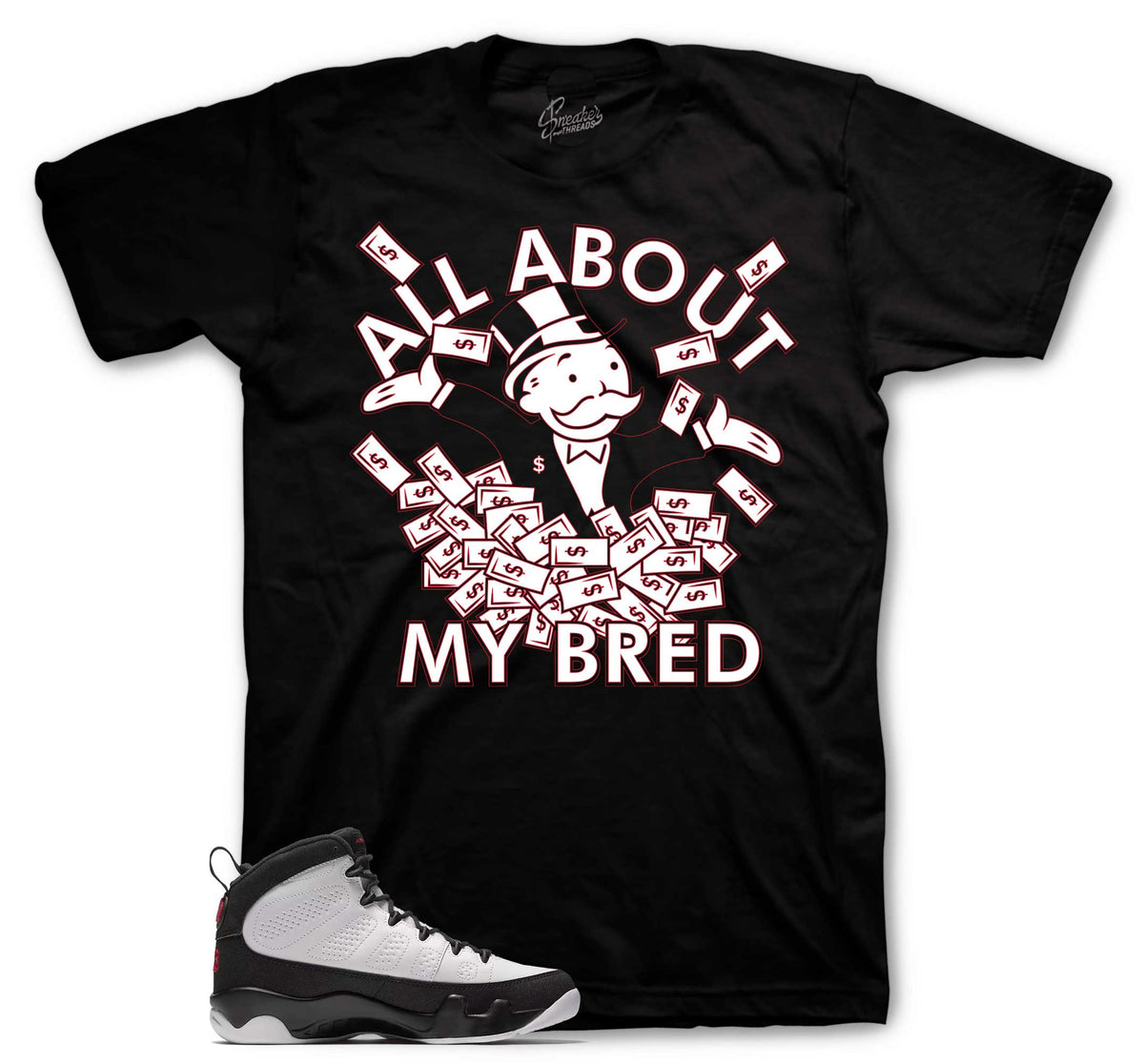 Retro 9 OG My Bred Shirt