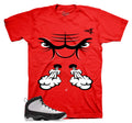 Retro 9 OG Raging Face Shirt