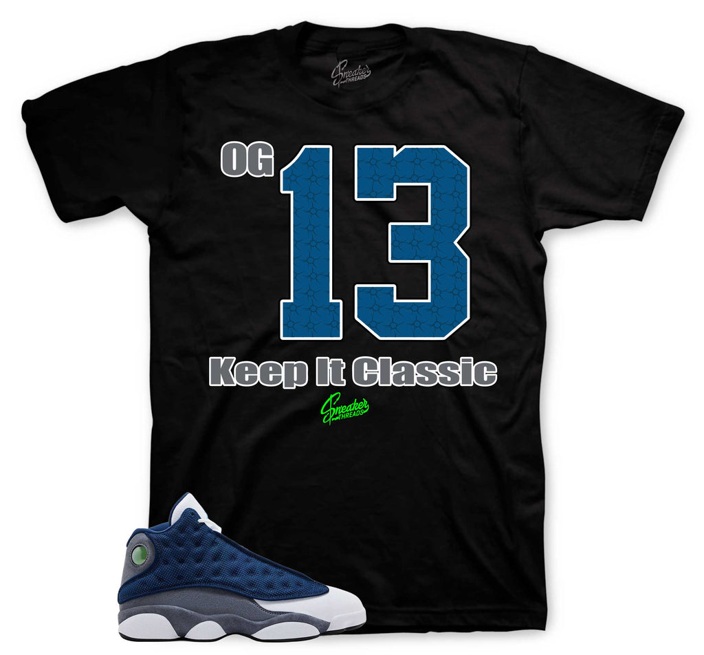 Retro 13 Flint Keep It Classic Shirt