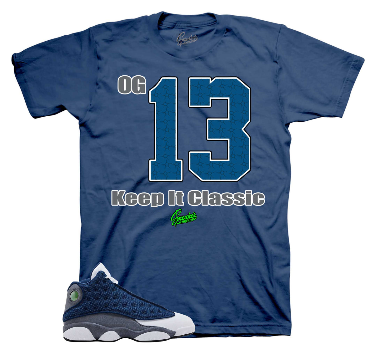 Retro 13 Flint Keep It Classic Shirt