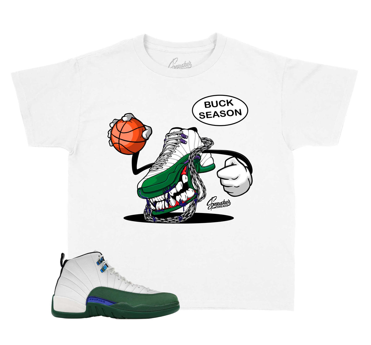 Kids -  Bucks 12 Fly Kicks Shirt