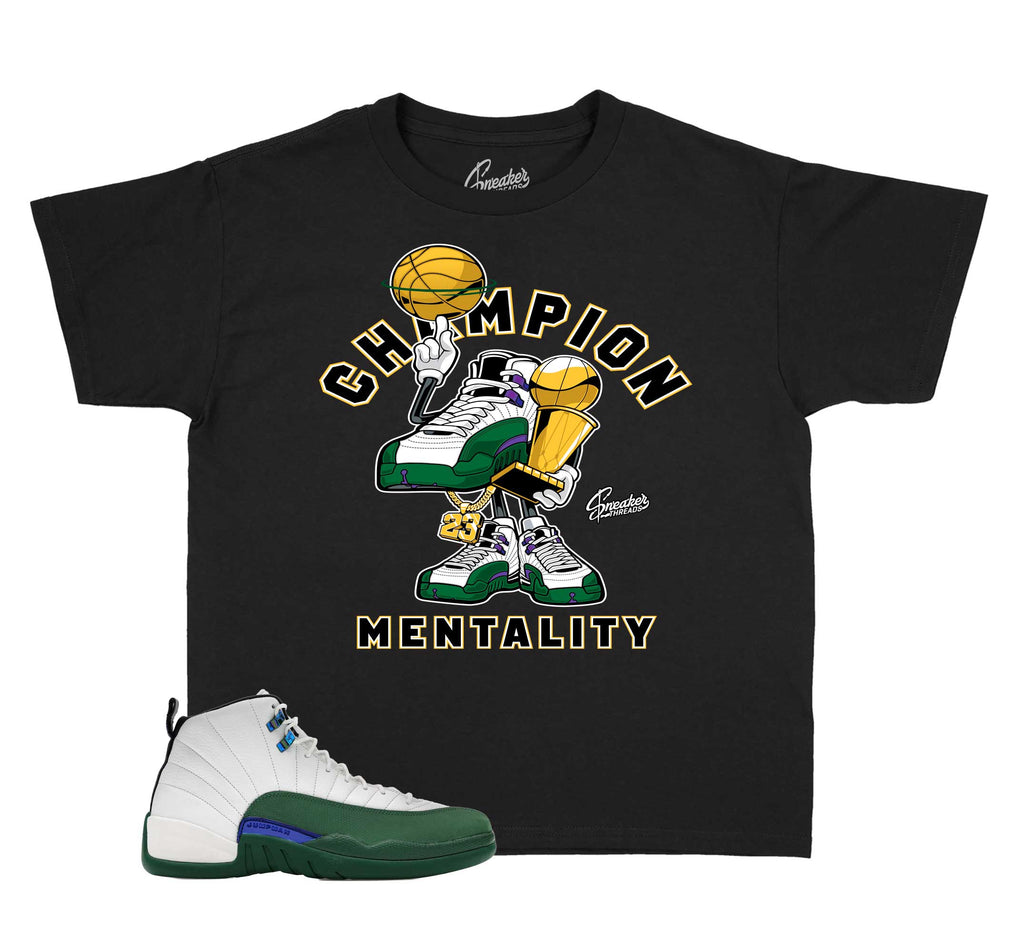 Kids -  Bucks 12 Champ Mentality Shirt