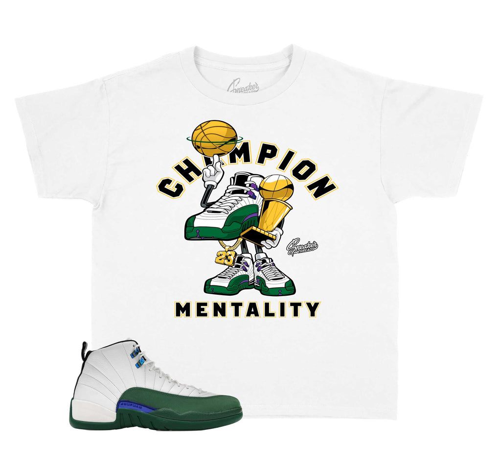 Kids -  Bucks 12 Champ Mentality Shirt