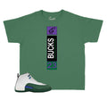 Kids -  Bucks 12 Heel Tab Shirt
