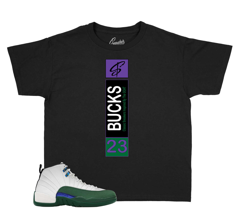 Kids -  Bucks 12 Heel Tab Shirt