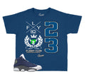 Kids - Flint 13 Flight Crest Shirt