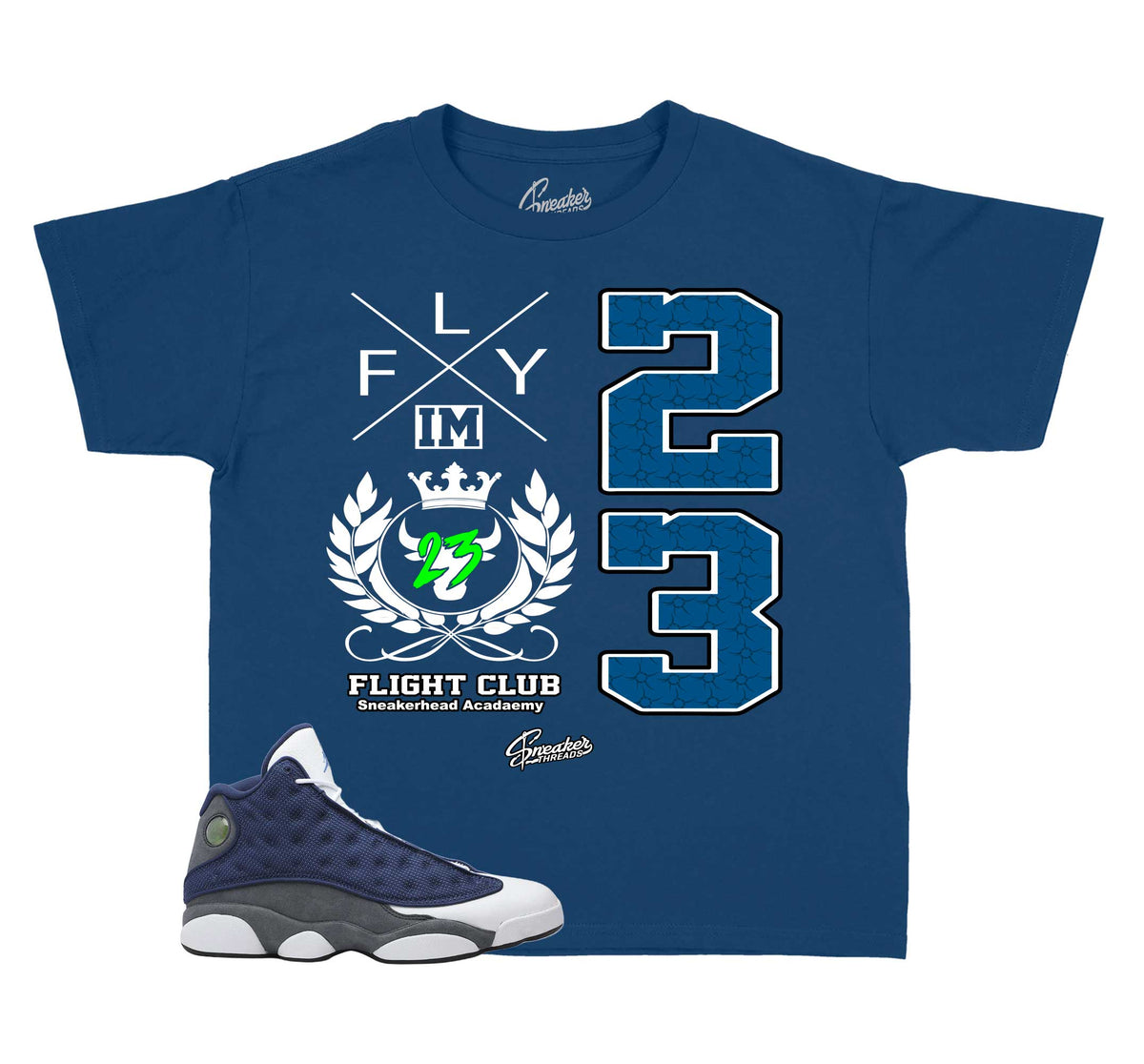 Kids - Flint 13 Flight Crest Shirt