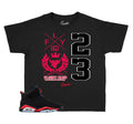 Kids - Infrared 6 Flight Crest Shirt