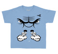 Kids - University Blue 11 Raging Face Shirt