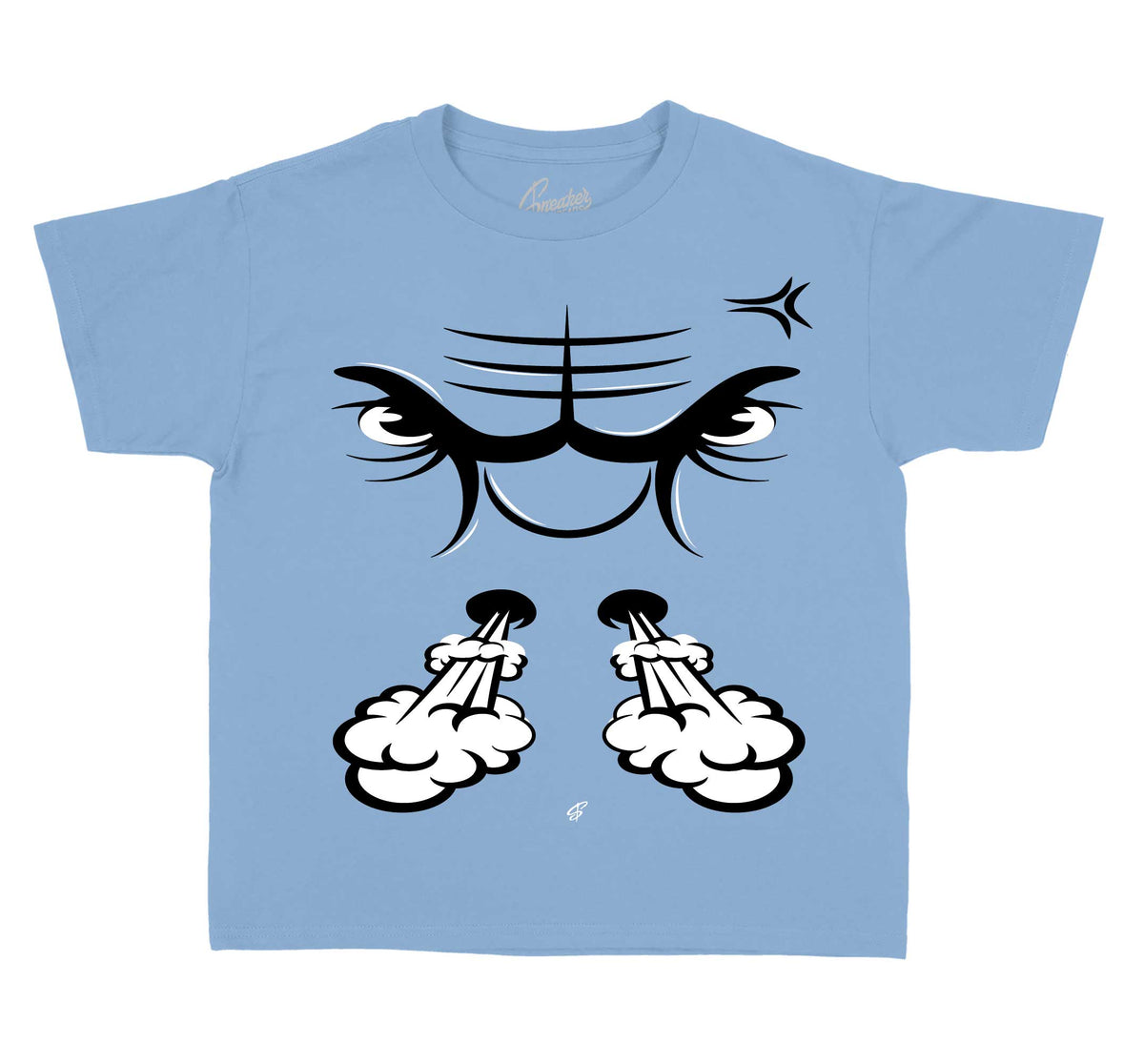 Kids - University Blue 11 Raging Face Shirt